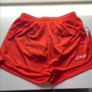Asics Orange Athletic Shorts